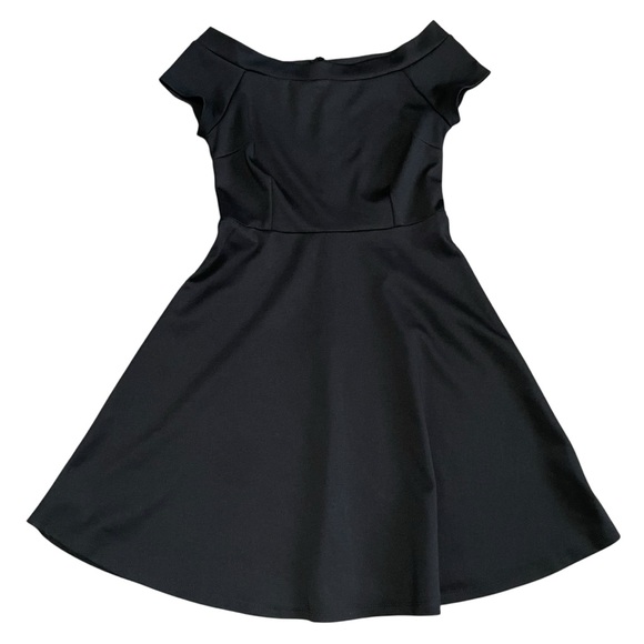 Altar'd State Dresses & Skirts - Altar'd State Womens Black Cap Sleeve Boatneck Fit & Flare Casual Dress Size XS
